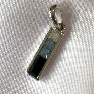 Lia Sophia Pendant with blue-shaded Crystals